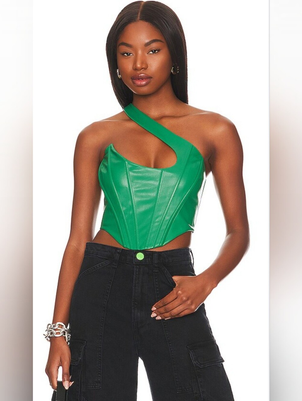 Revolve NBD Elodie Top Green Size S